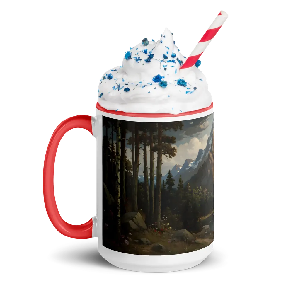 Alpine Reflection 
 Mug with Black inside | 15 oz