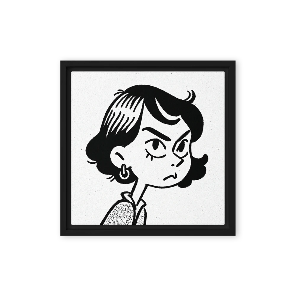 Annoyed Look | Art Print