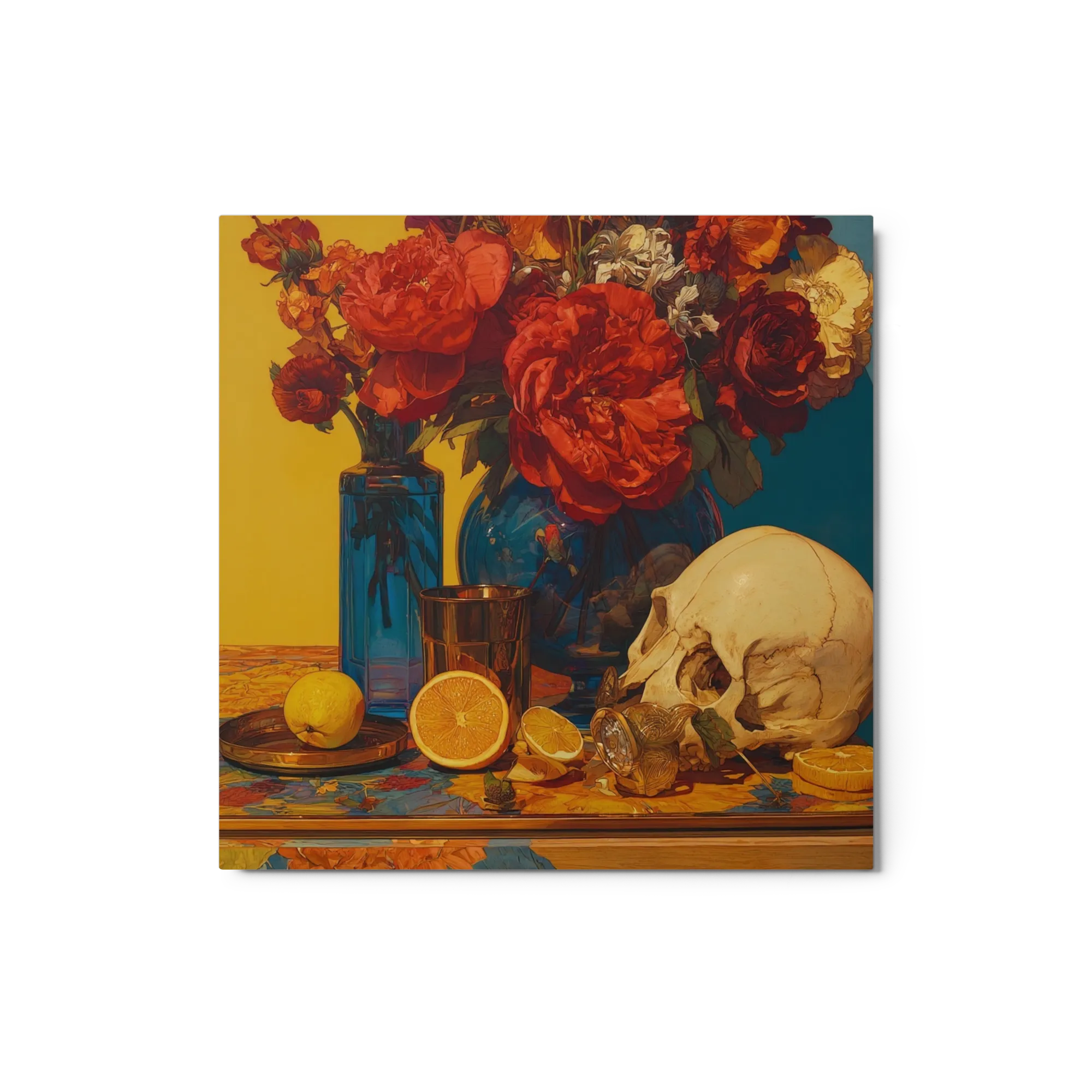 Memento Mori with Peonies | Art Print