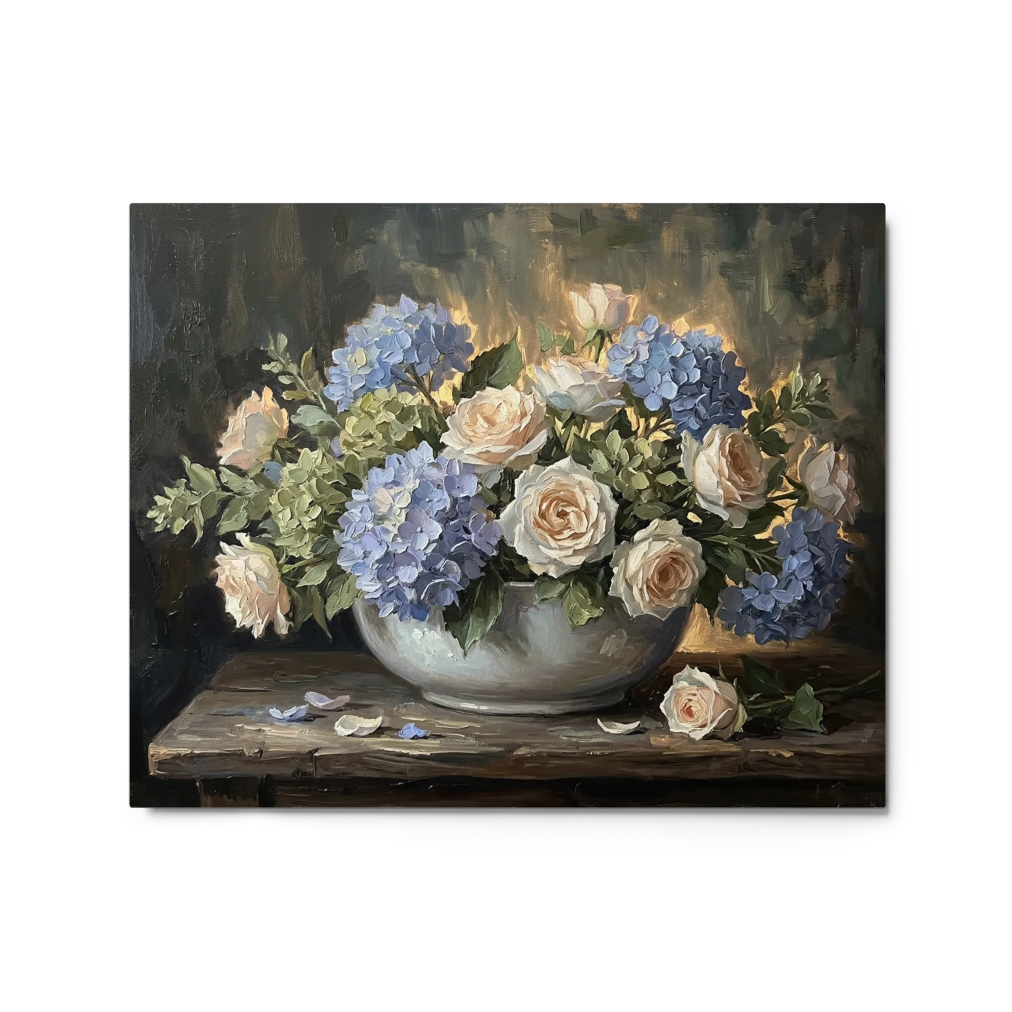 Impressionist Floral Arrangement 
 Canvas | 18″x 26″