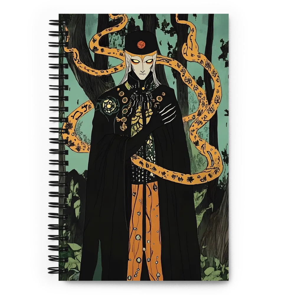 Serpent Guardian of the Forest 
 Spiral Notebook | 140 pages