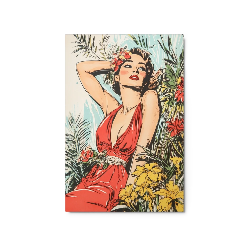 Tropical Pin-up Dream | Art Print