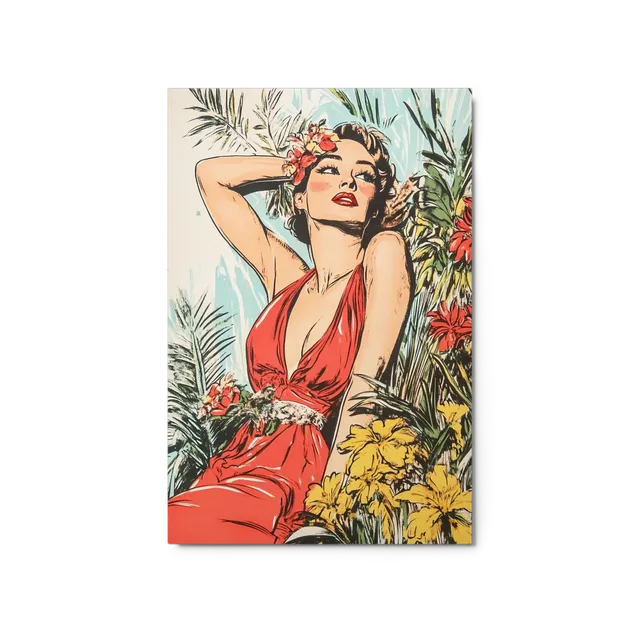 Tropical Pin-up Dream | Art Print