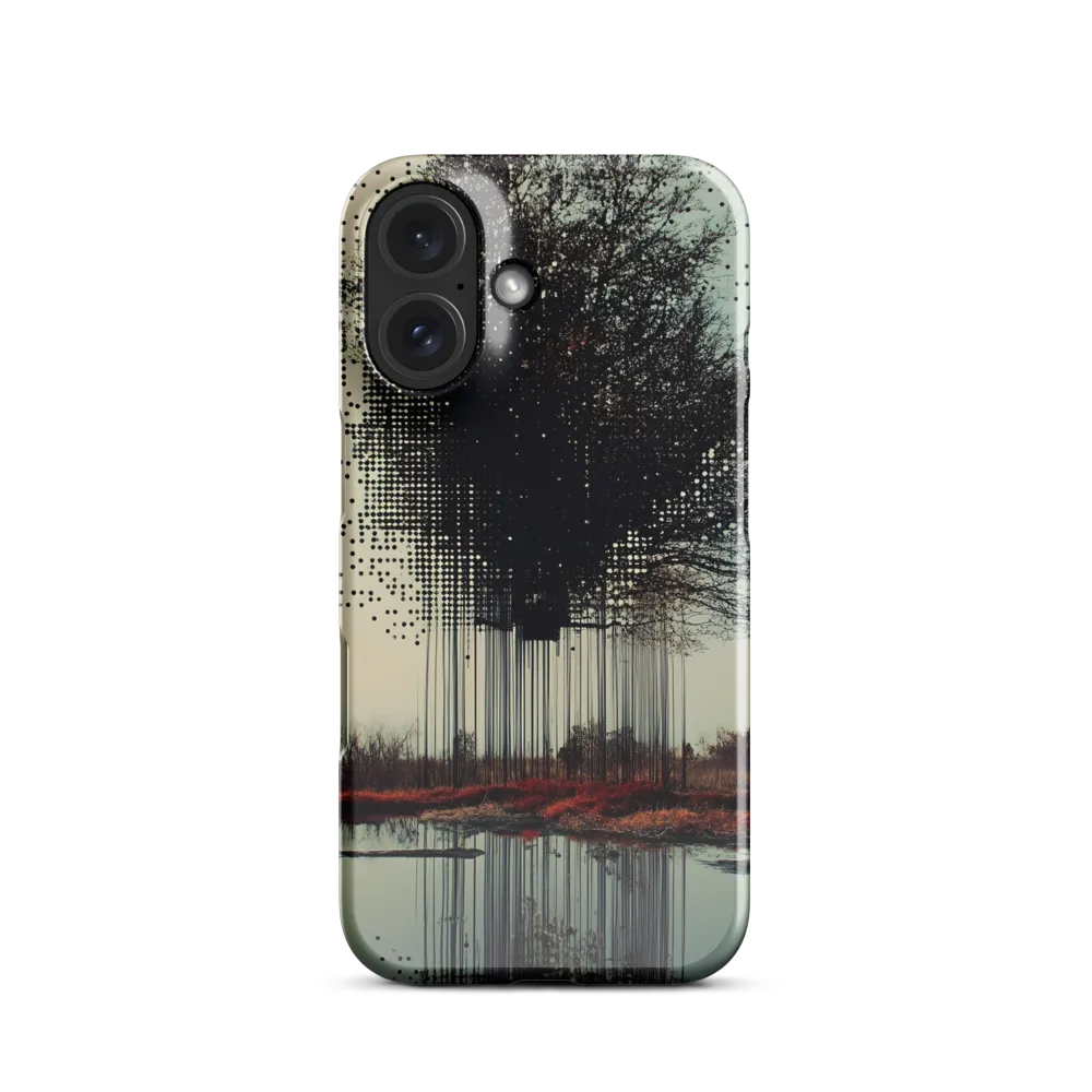 Digital Nature Reflection 
 iPhone 16 Pro Max | Tough Case