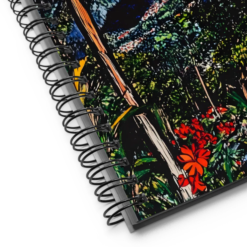 Tropical Mountain Forest 
 Spiral Notebook | 140 pages
