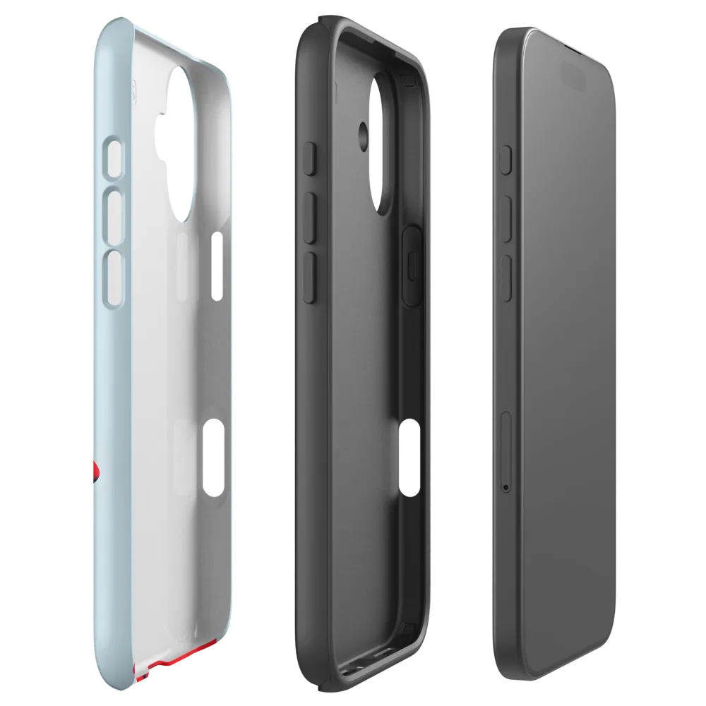 Surreal Profile with Circuit Board and Camera | Phone Case