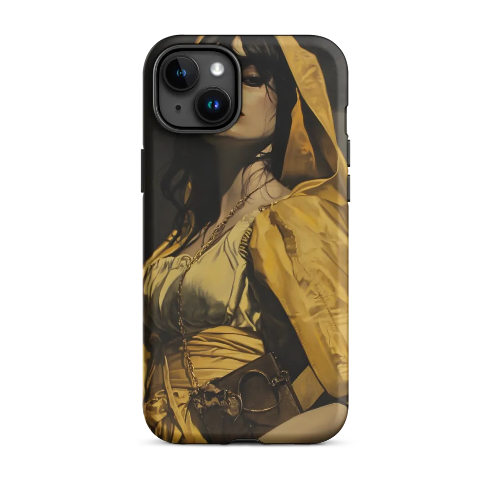 Lady in Gold Cloak | Phone Case