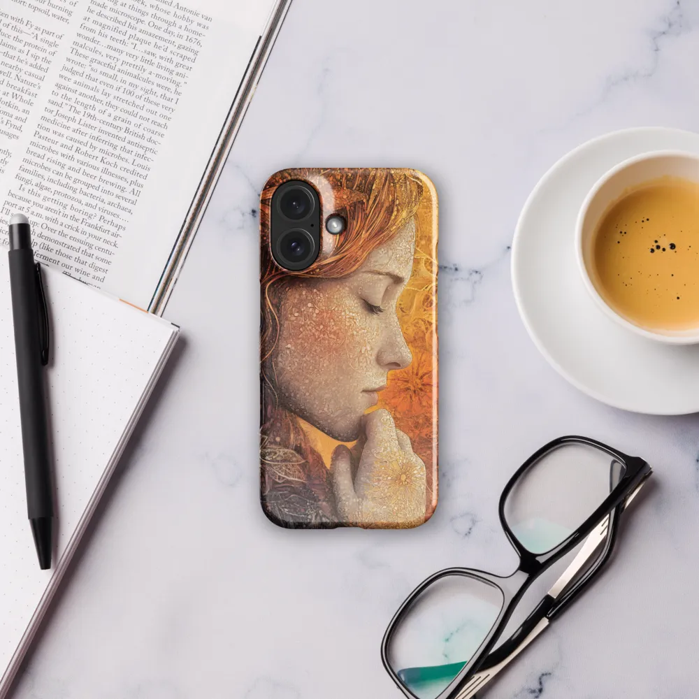 Golden Floral Dream 
 iPhone 14 Plus | MagSafe® Tough Case