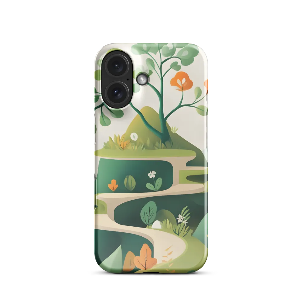 The Winding Path 
 iPhone 14 Plus | Tough Case