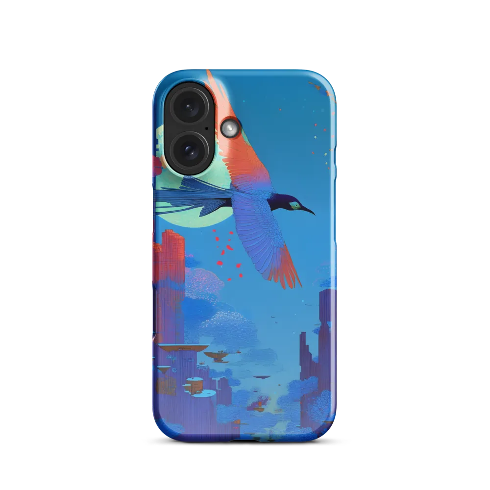 Celestial Flight Over Futurism 
 iPhone 16 Pro Max | MagSafe® Tough Case