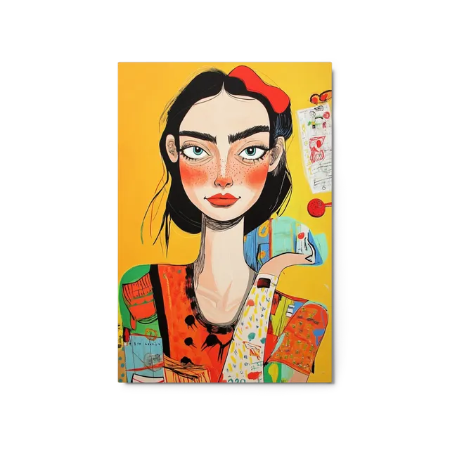 Expressive Pop Art Portrait | Art Print