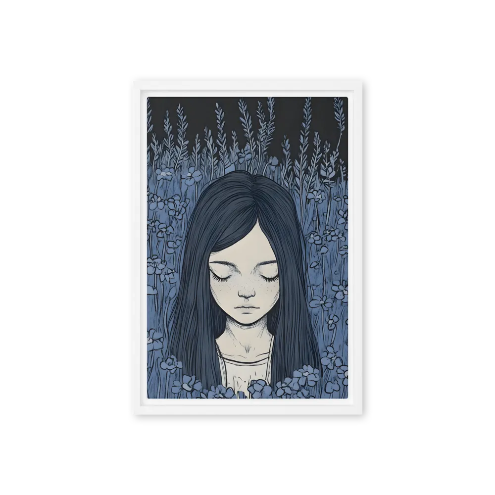 Serenity in Blue Blooms | Art Print