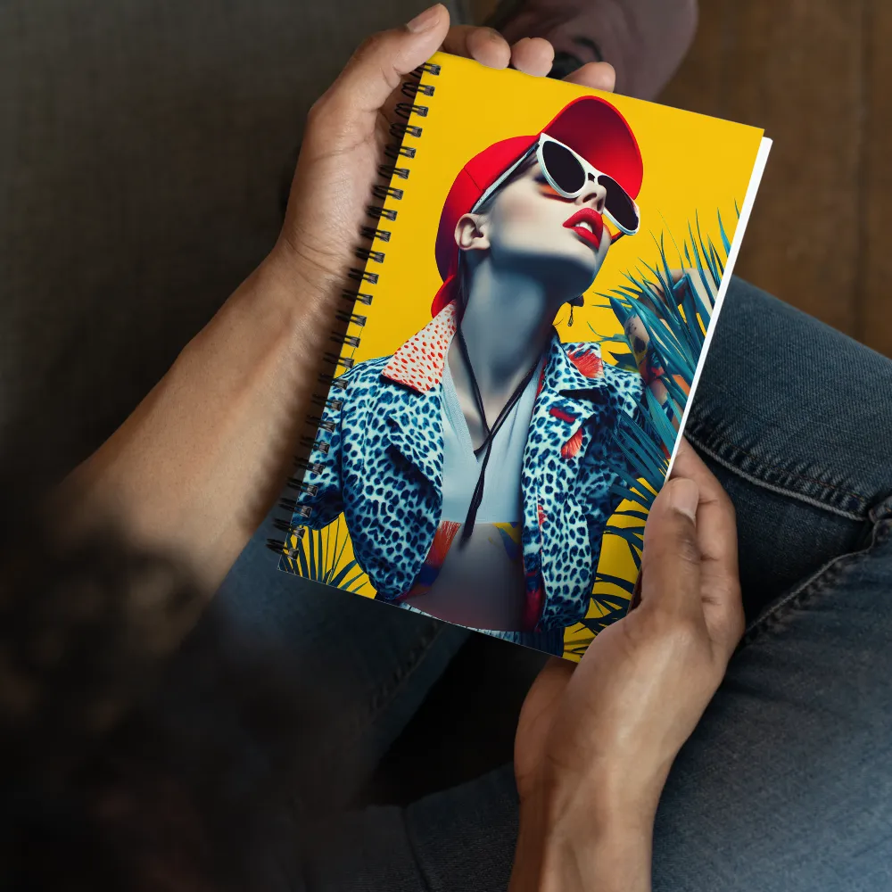 Tropical Pop Glamour 
 Spiral Notebook | 140 pages