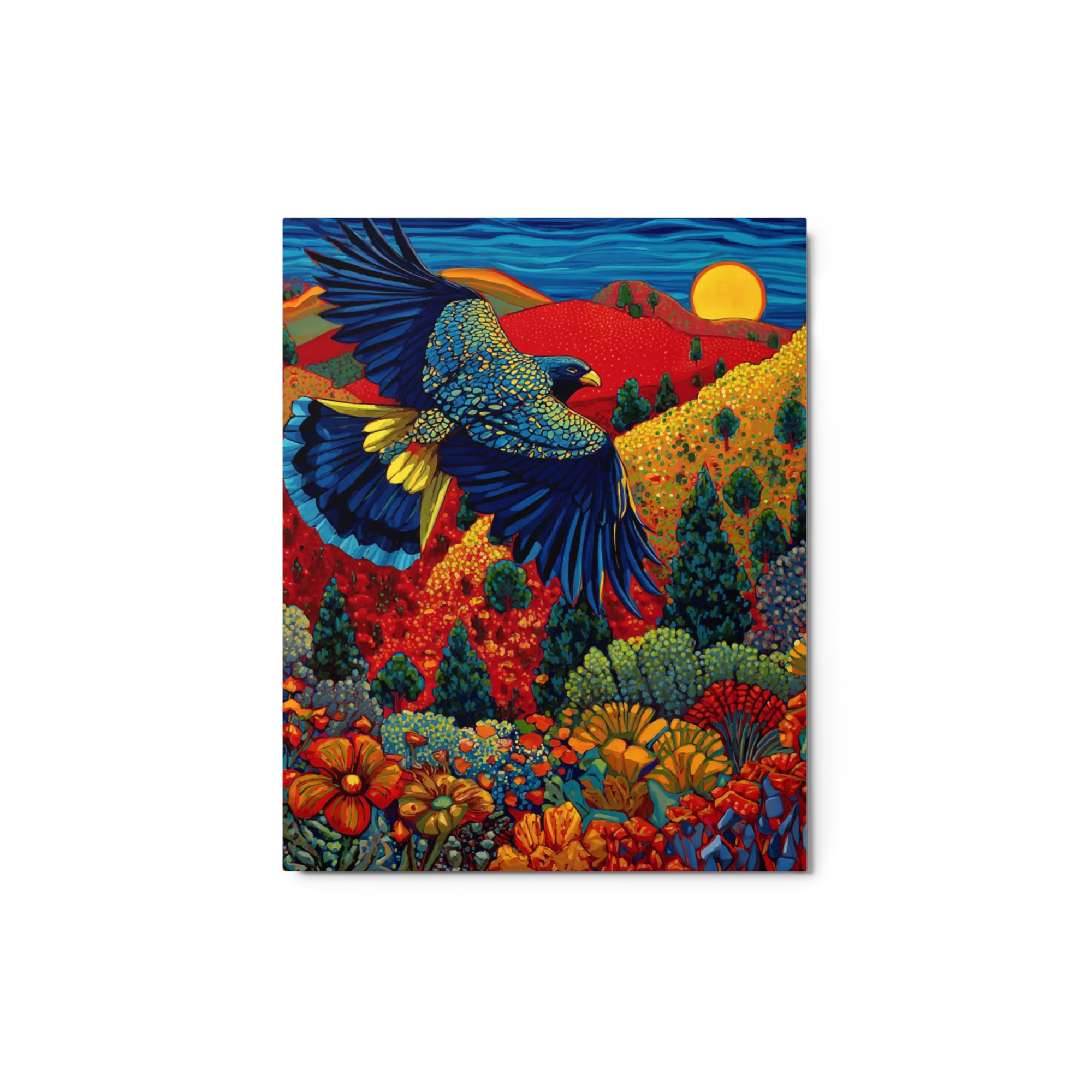 Flight Over Vibrant Hills