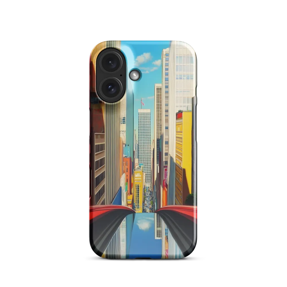Urban Reflection Vista 
 iPhone 17 | Snap Case