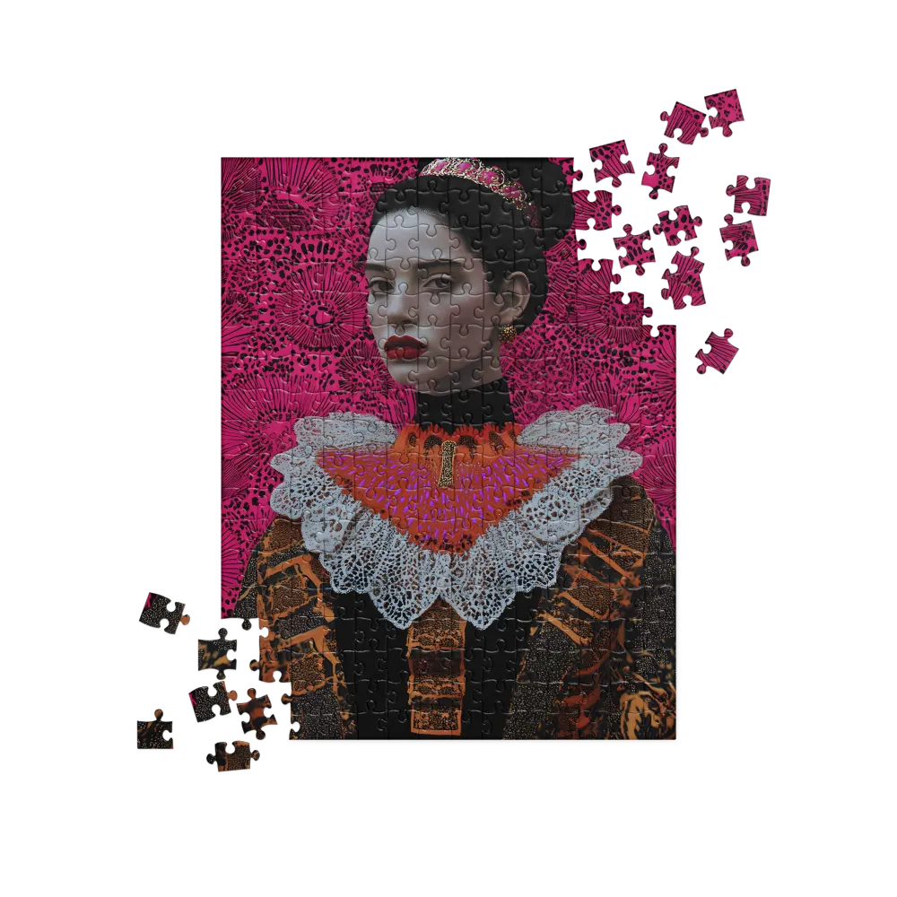 The Patterned Lady 
 Jigsaw Puzzle