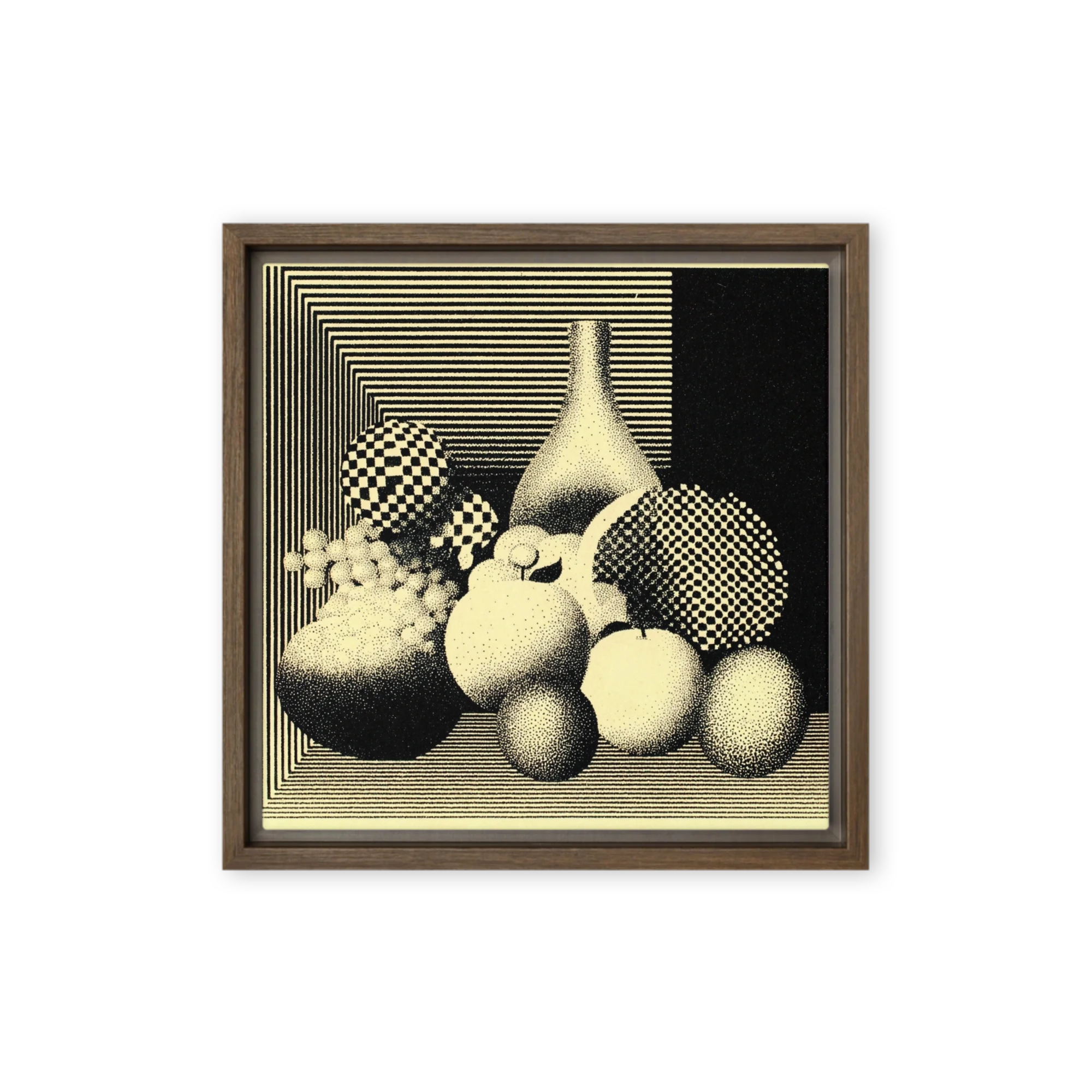 Optical Still Life with Fruit