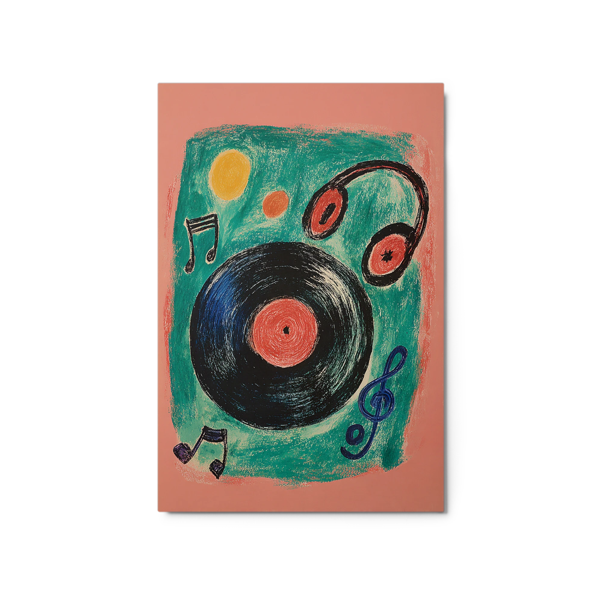 Vinyl and Headphones