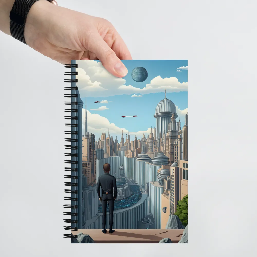 Glimpse of Tomorrow 
 Spiral Notebook | 140 pages