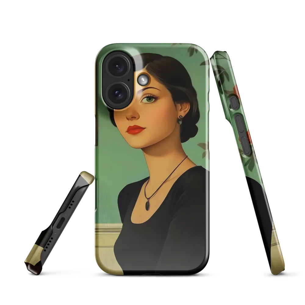 Emerald Gaze 
 iPhone 16 | Tough Case