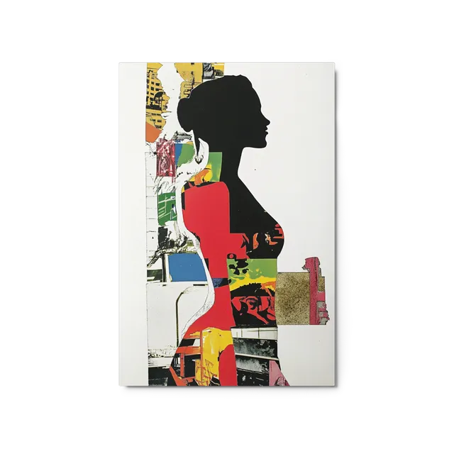 Fragmented Silhouette | Art Print