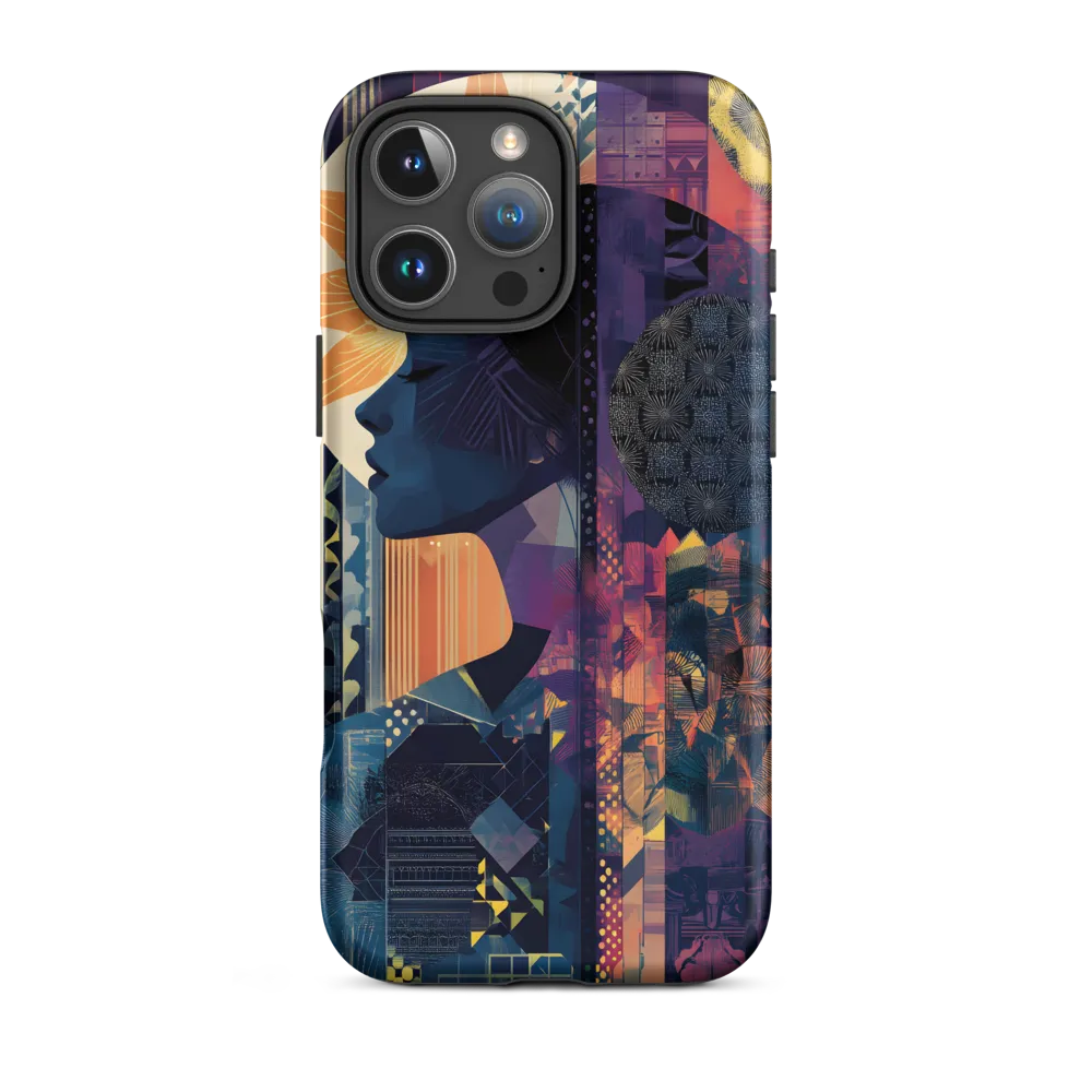 Abstract Woman Silhouette Art | Phone Case