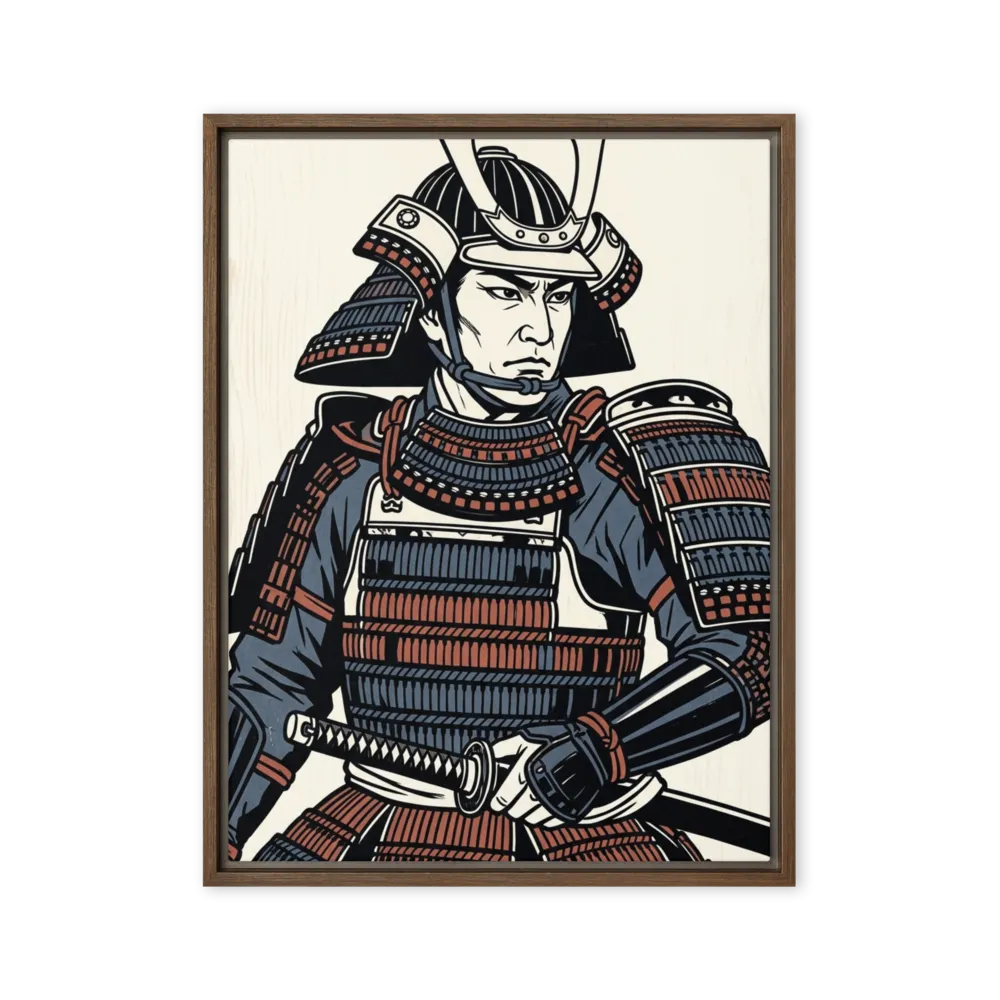 The Honorable Ronin 
 Poster with White Frame | 12″x 16″