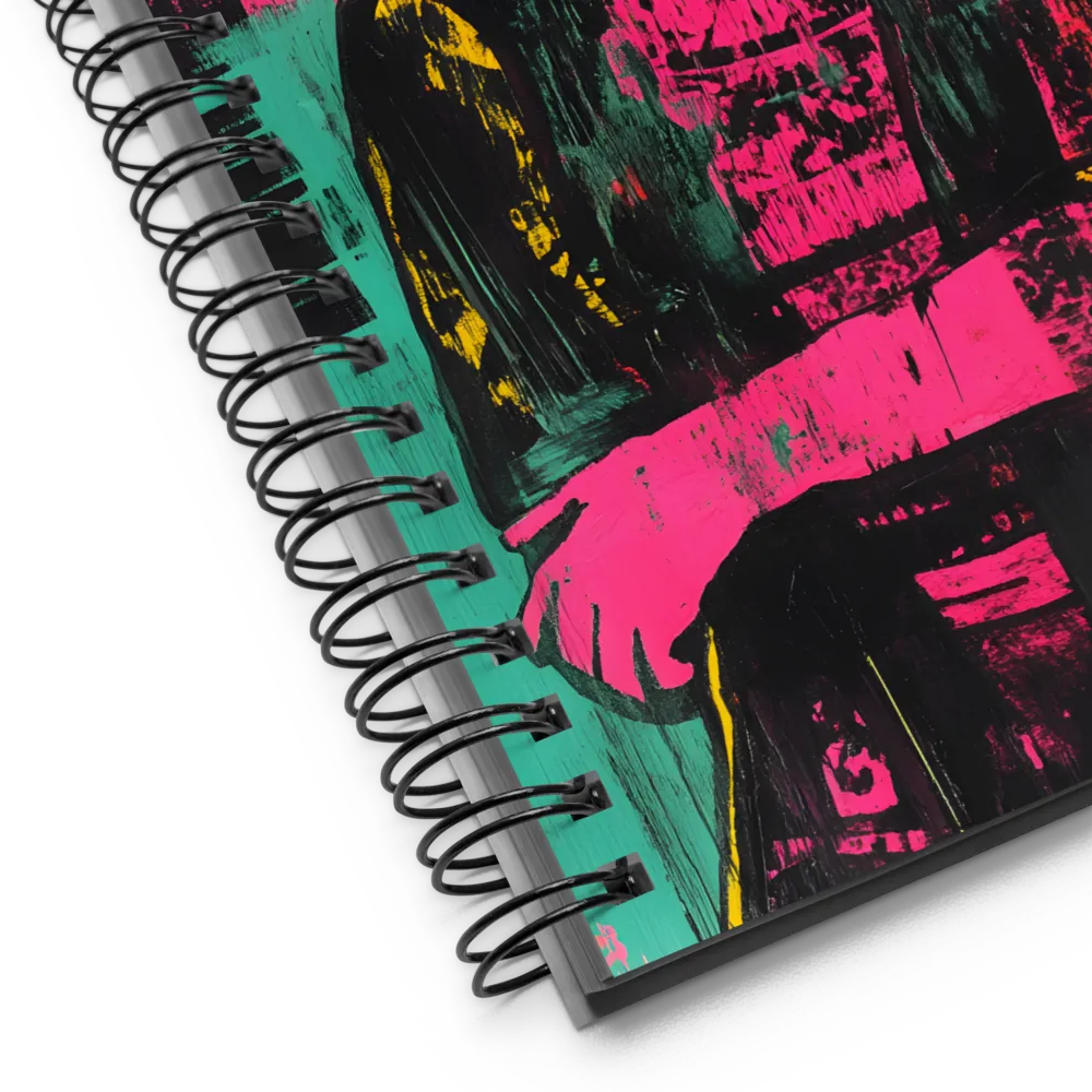 Neo Pop Portrait 
 Spiral Notebook | 140 pages