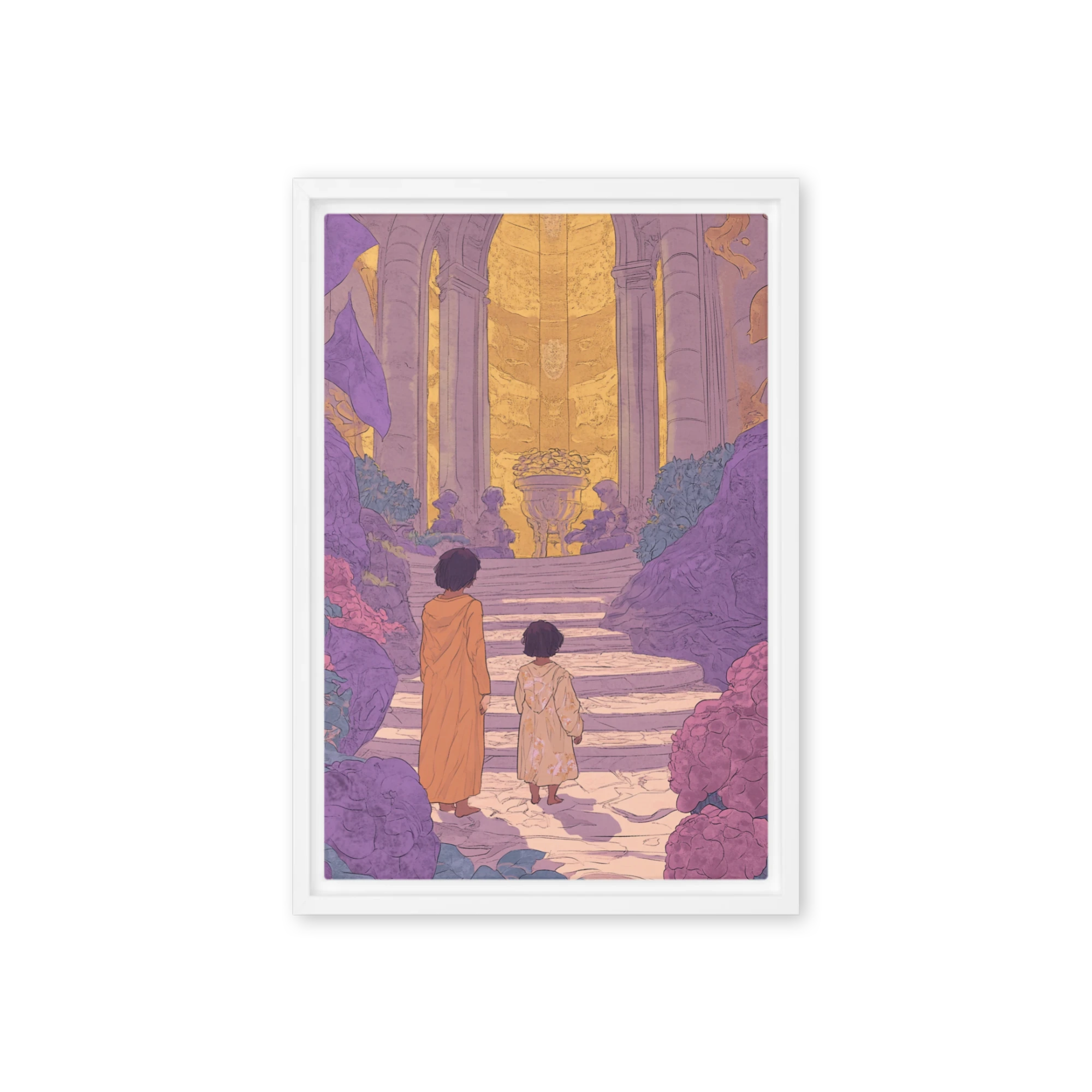 Ascent to the Golden Temple | Art Print