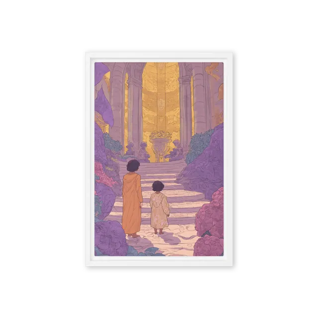 Ascent to the Golden Temple | Art Print
