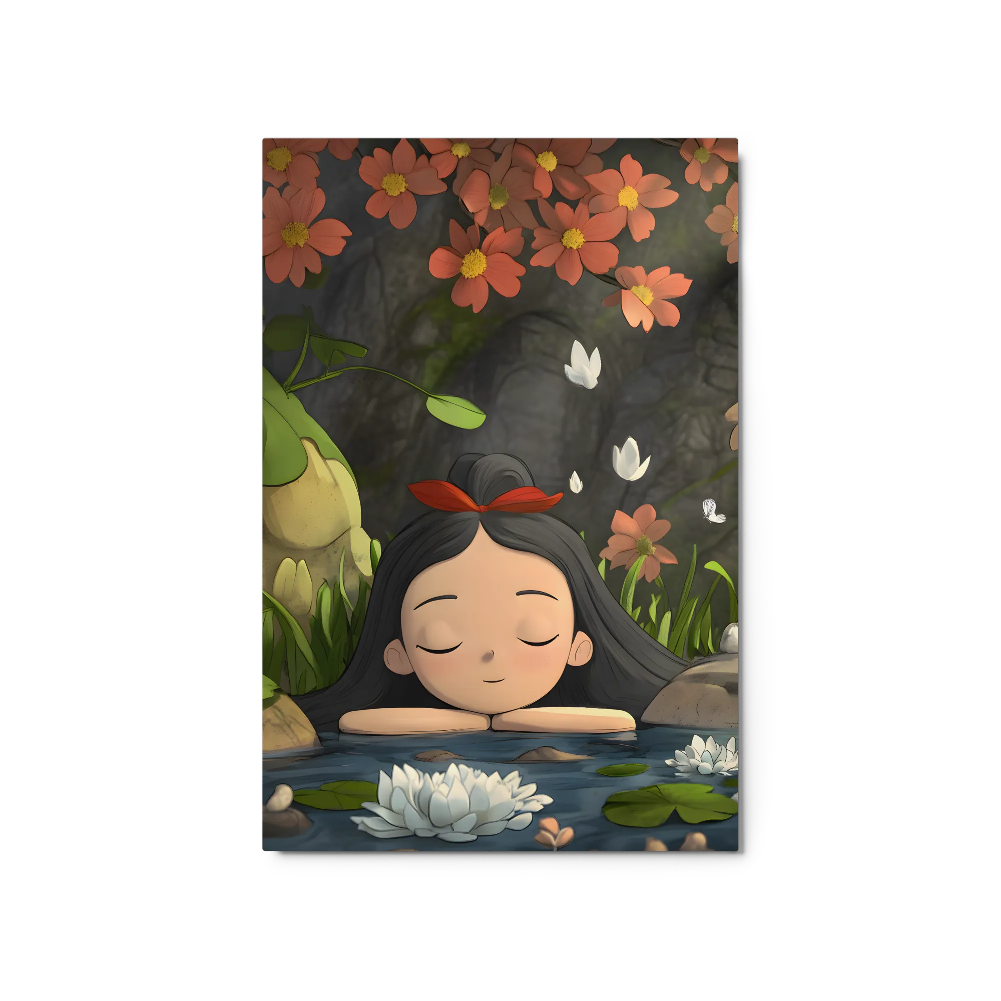 Tranquil Pond Dream 
 Canvas | 20″x 28″