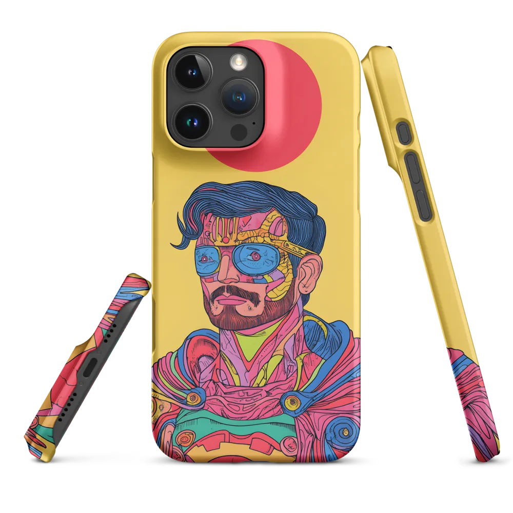 Colorful Superhero Portrait | Phone Case