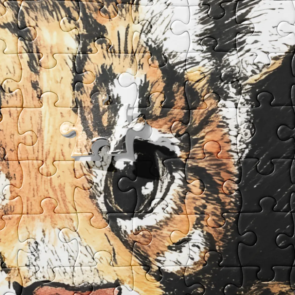Curious Cub 
 Jigsaw Puzzle