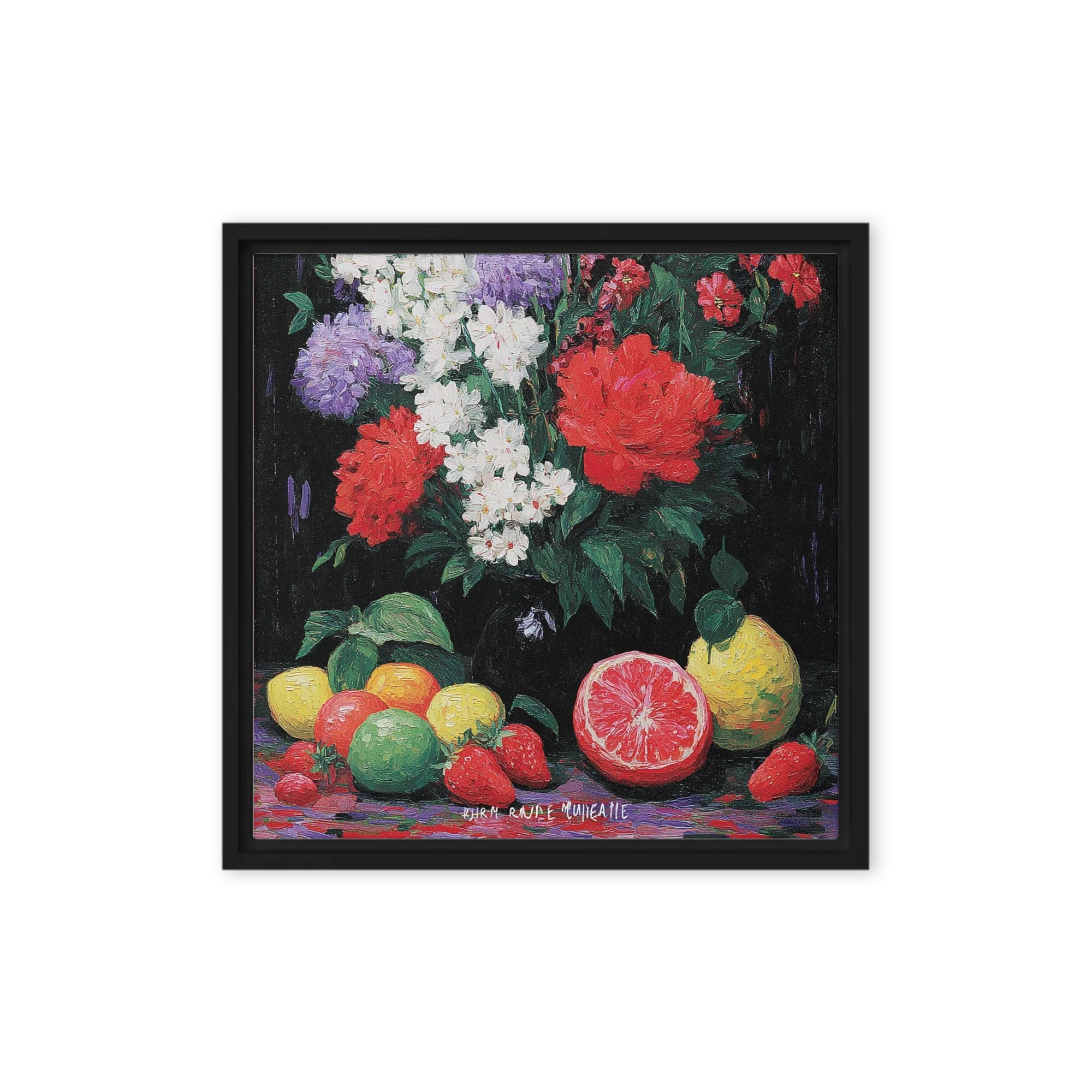 Still Life with Flowers and Citrus