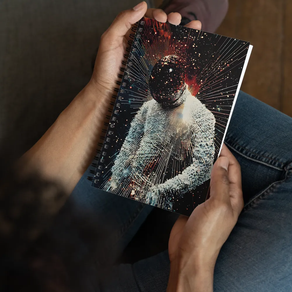 Inner Cosmos Explodes 
 Spiral Notebook | 140 pages