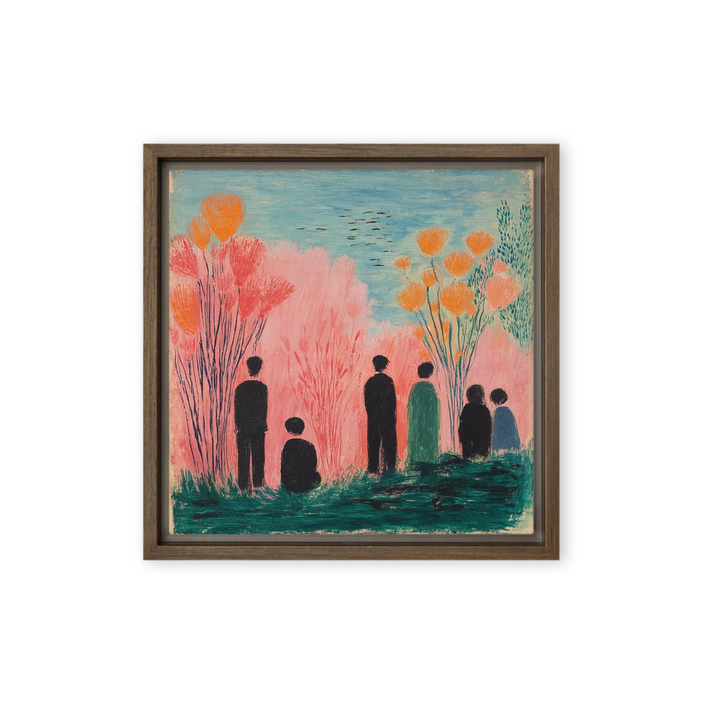 Forest of Radiant Blooms | Art Print