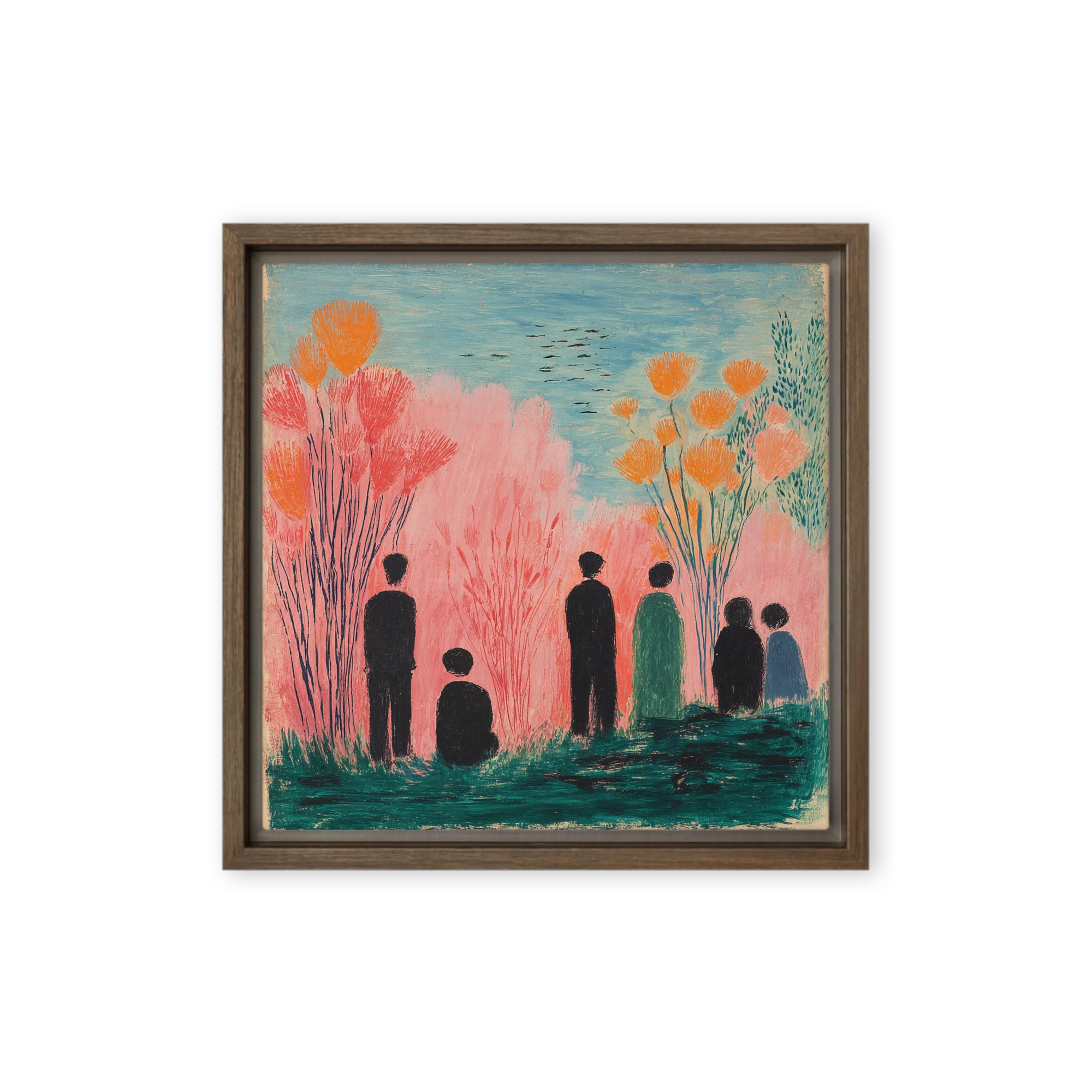 Forest of Radiant Blooms