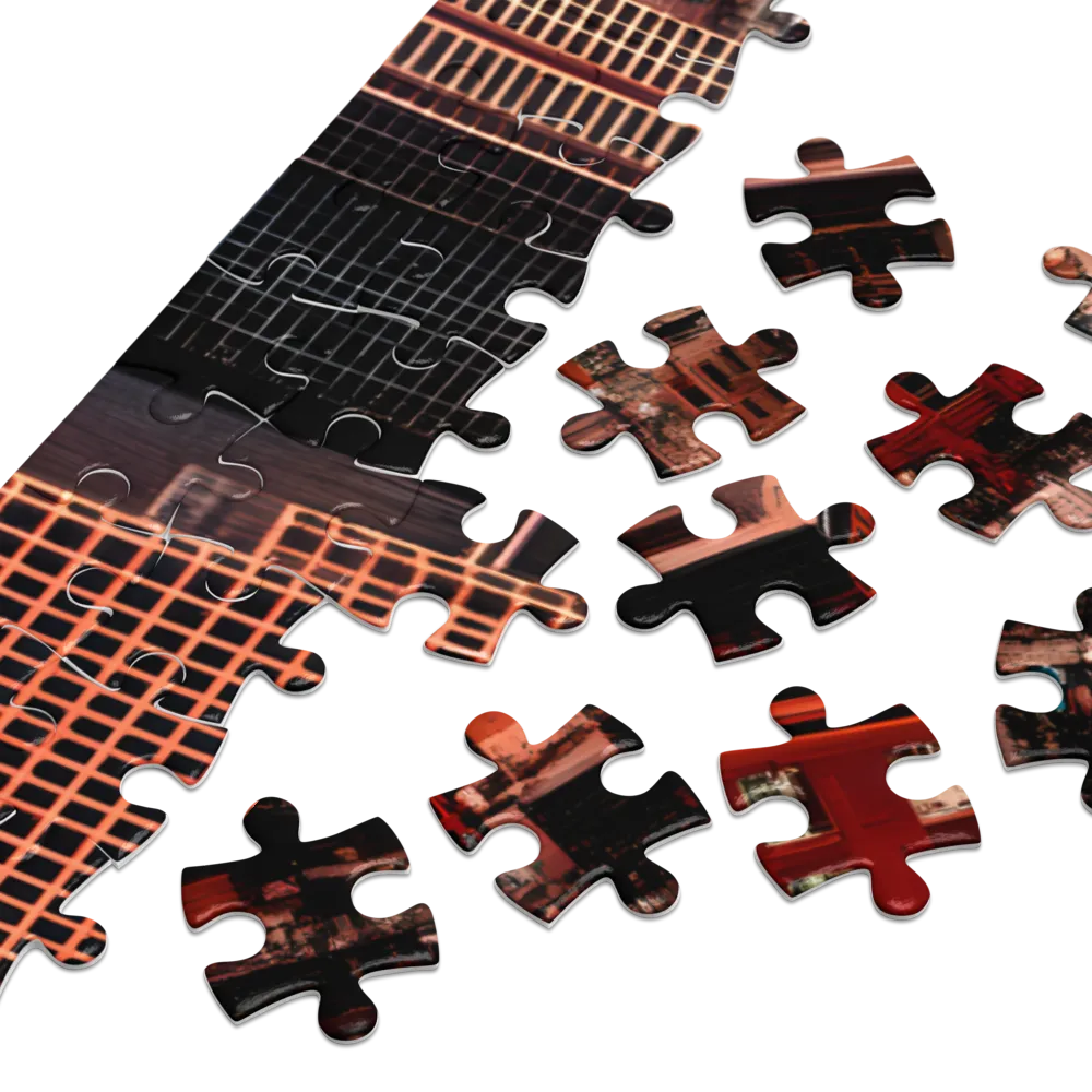 Urban Canvas 
 Jigsaw Puzzle in Tin Box