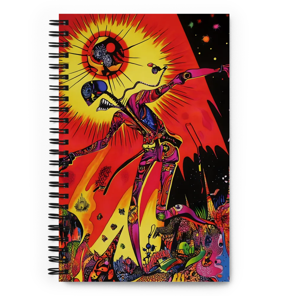 The Cosmic Scream 
 Spiral Notebook | 140 pages