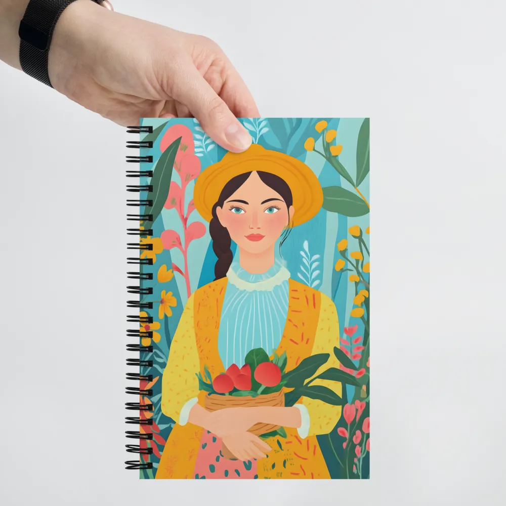 Gardener's Blossom 
 Spiral Notebook | 140 pages