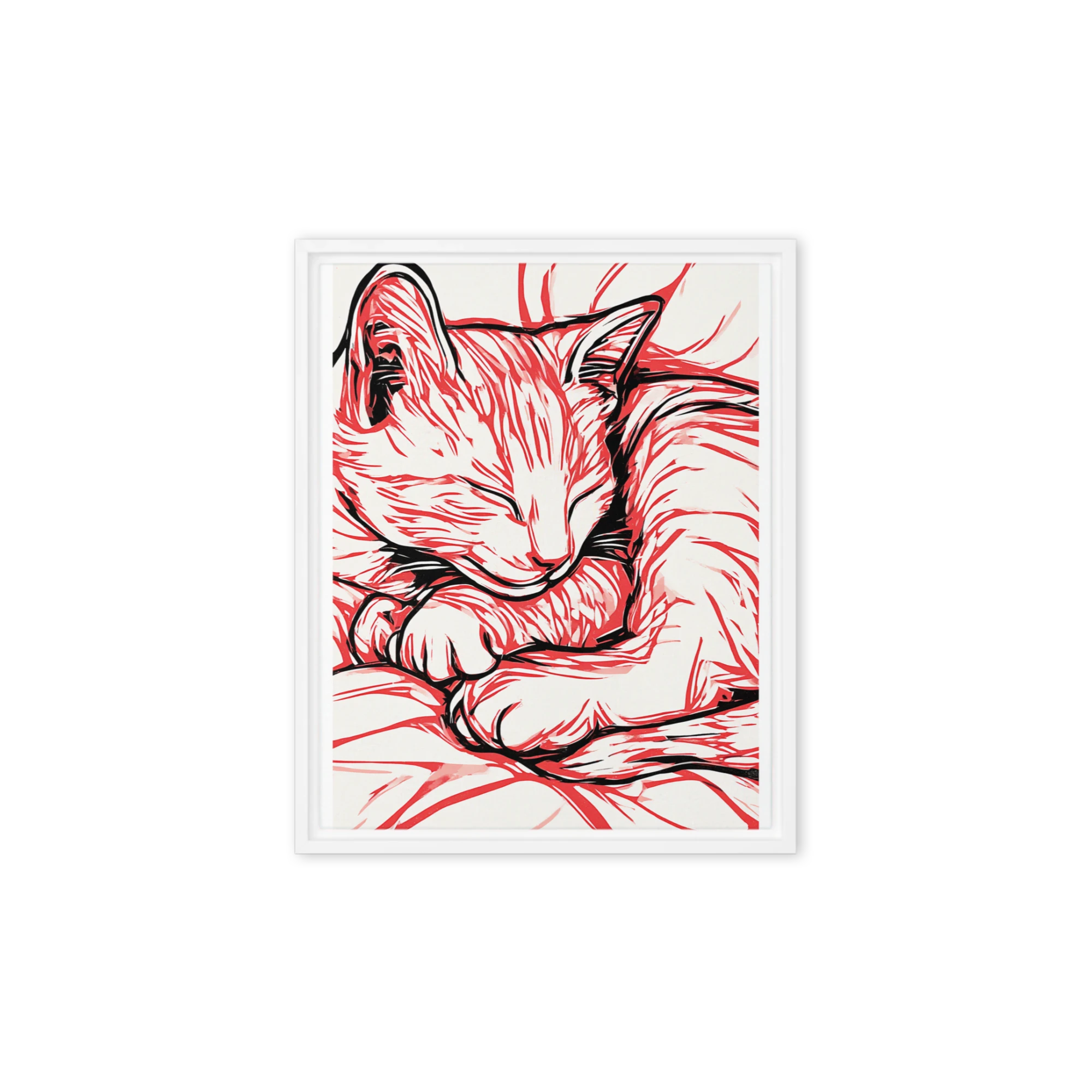 Crimson Slumber | Art Print