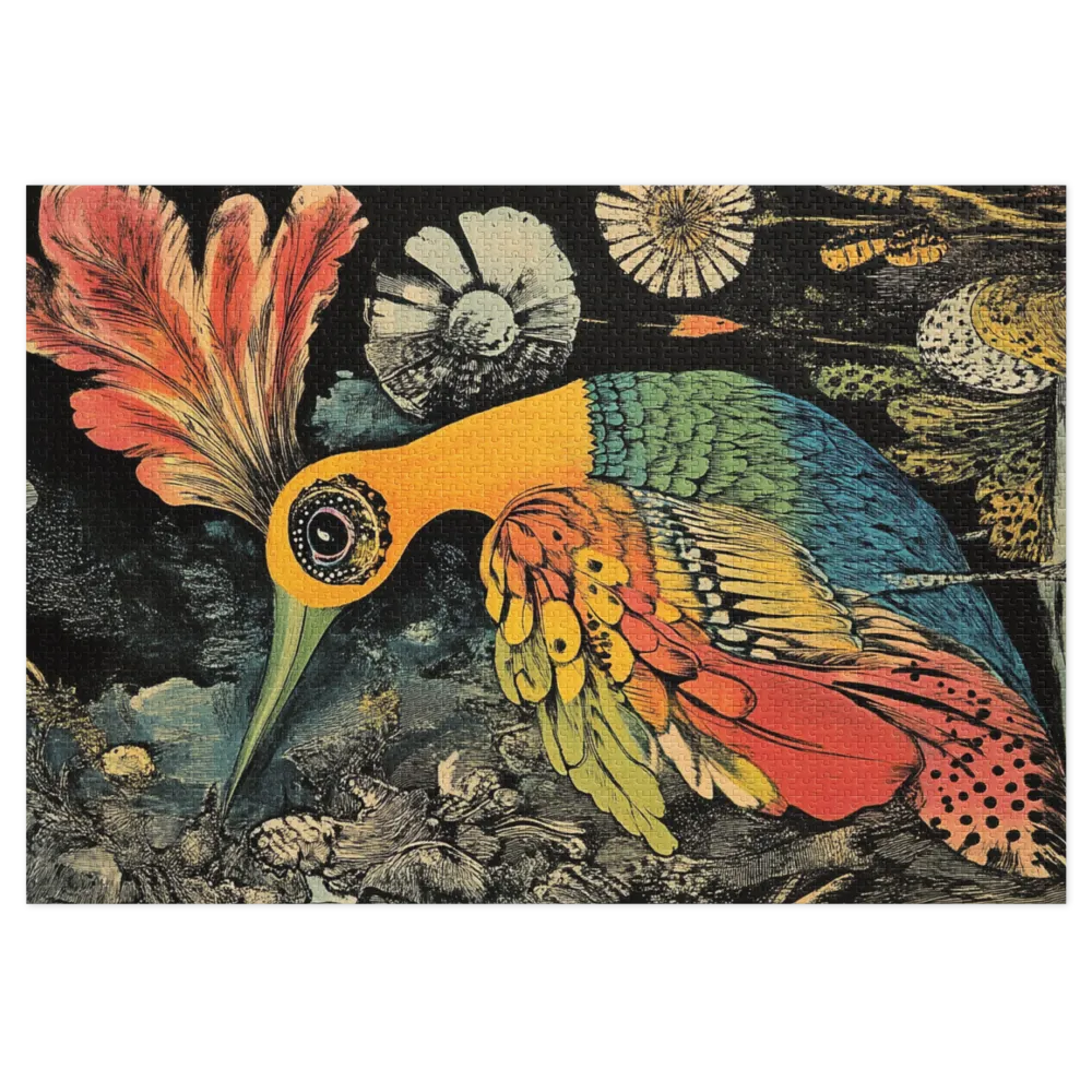 La Pluma Luminosa 
 Puzzle en caja de metal