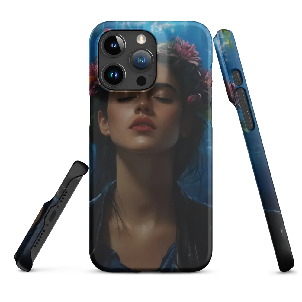 Serenity Under Falling Water | Phone Case