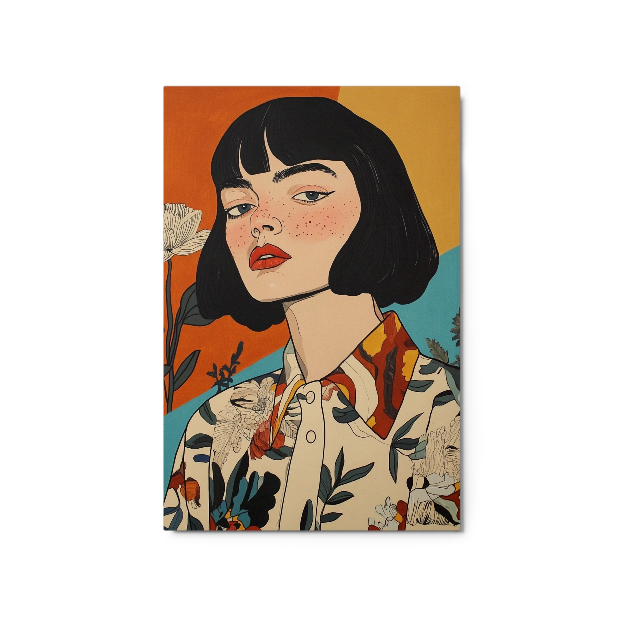 Freckled Gaze | Art Print