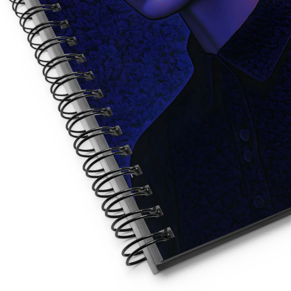 Ultraviolet Gaze 
 Spiral Notebook | 140 pages