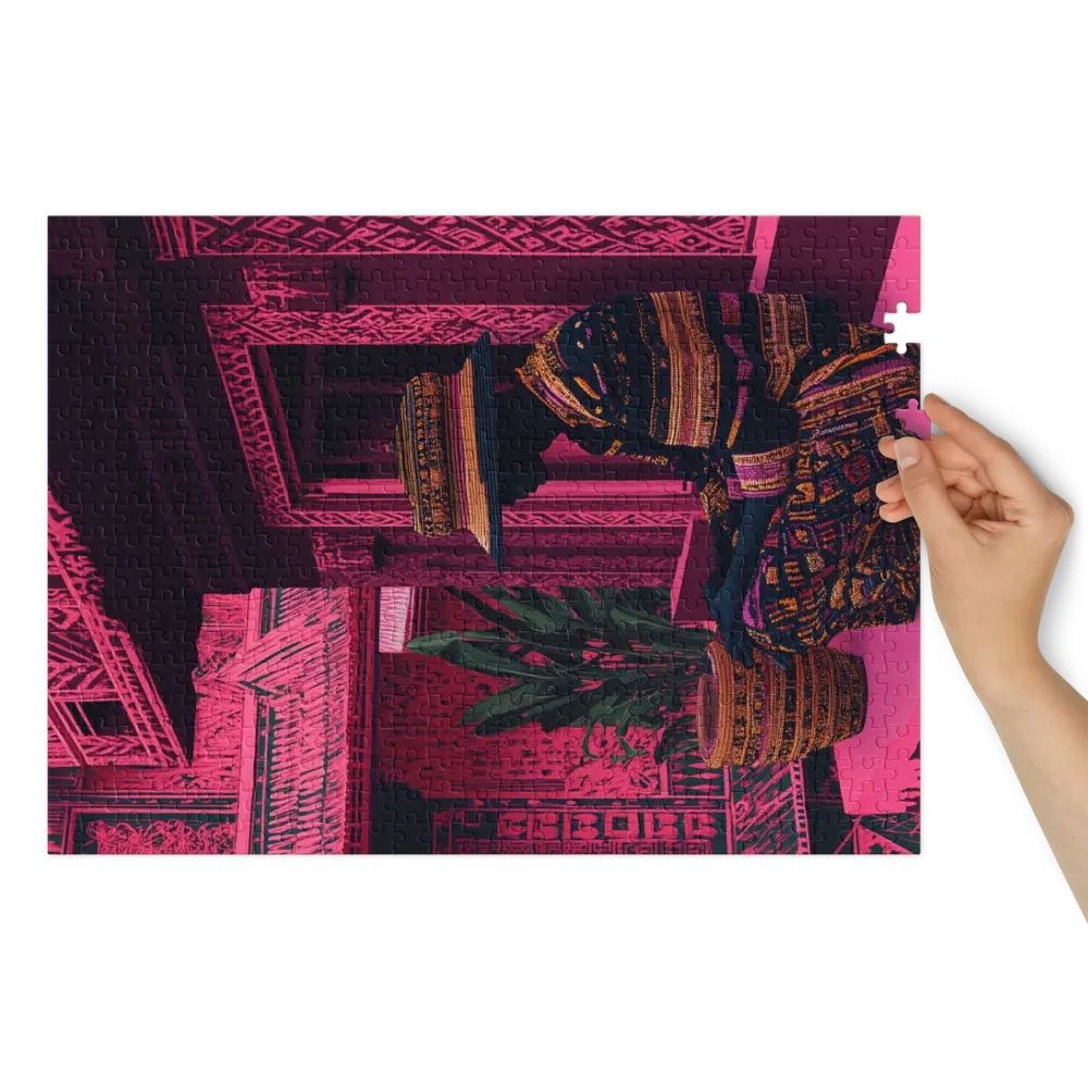 O Tecelão Meditativo 
 Puzzle em caixa de metal