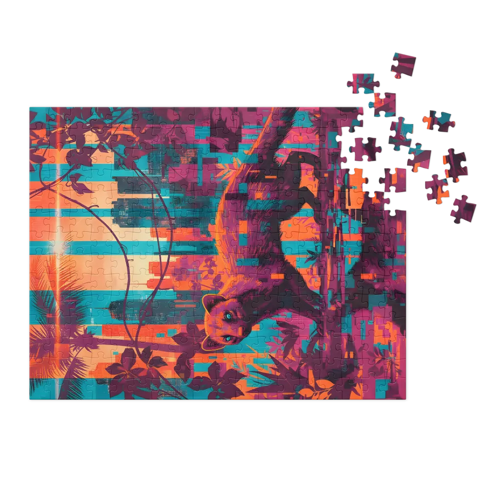 Neon Night Wanderer