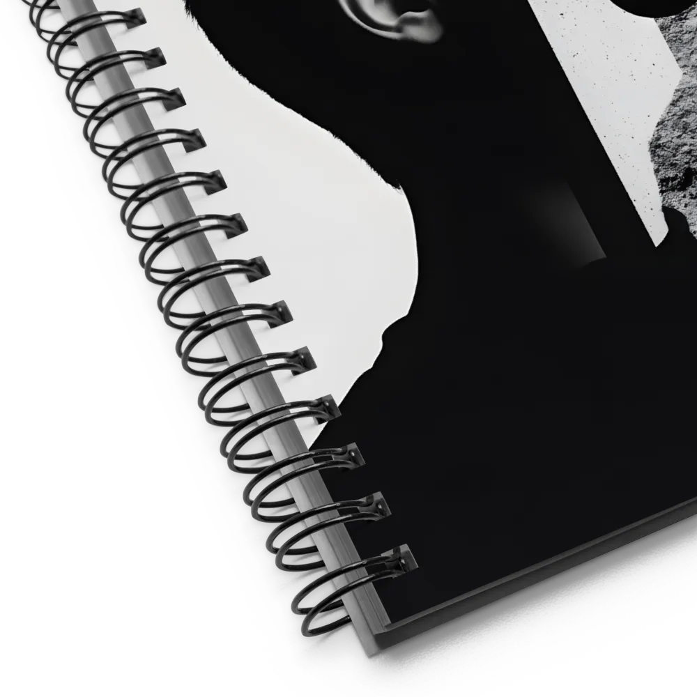 Abstract Brutalist Form 
 Spiral Notebook | 140 pages