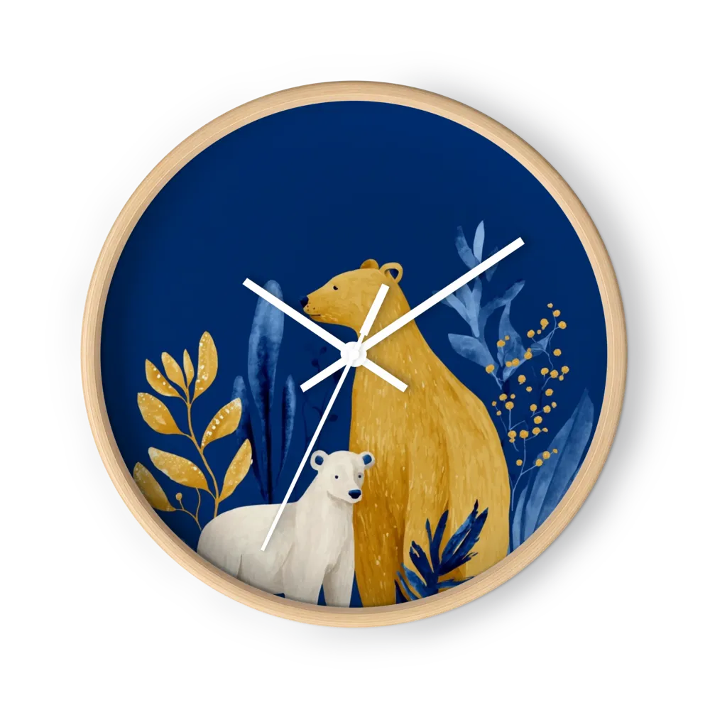Golden Bear and Polar Bear