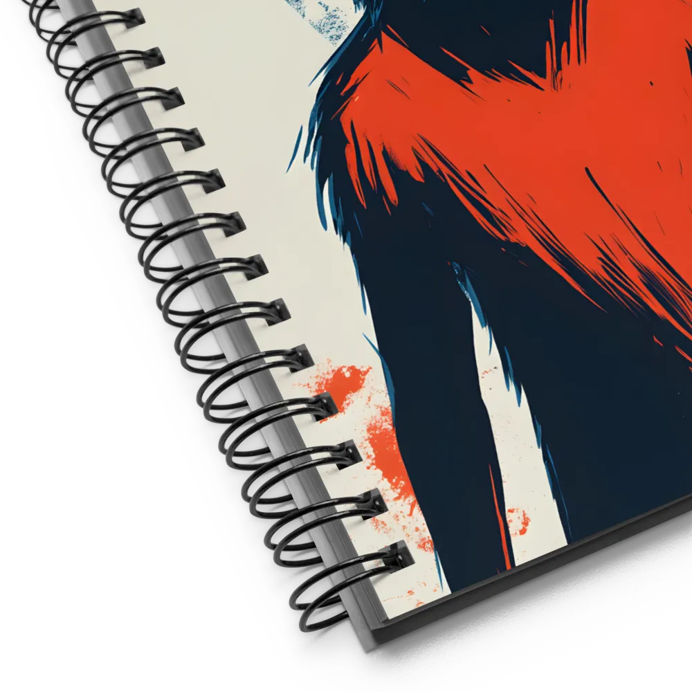 The Antlered Hybrid 
 Spiral Notebook | 140 pages
